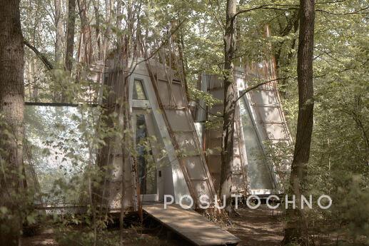 Budynok in the forest on VDNG, Kyiv - apartment by the day