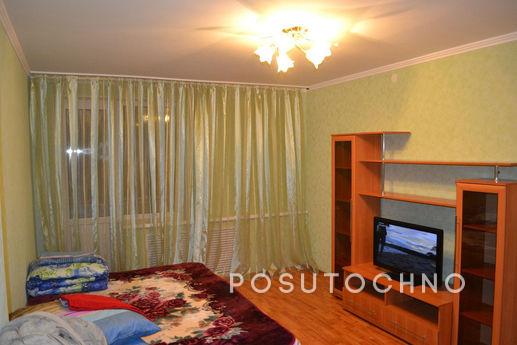 The apartment is in the park near the house. 2 bed, sofa, tv