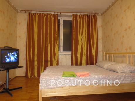 1 bedroom apartment for rent, Moscow - apartment by the day