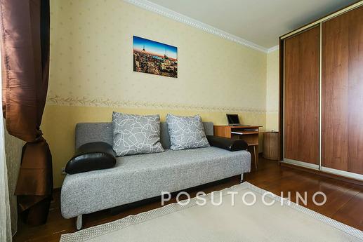 Apartment with a modern renovation, Podolsk - apartment by the day