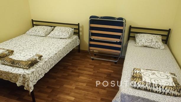 There are also rooms in the private sector for 2 and 3 perso
