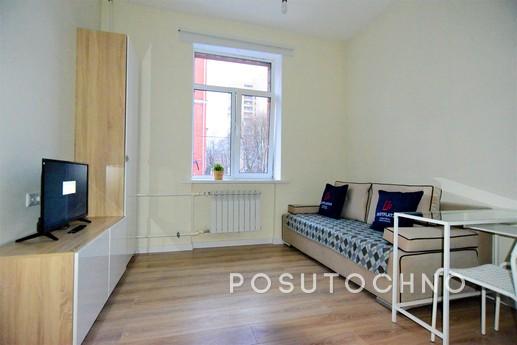Cozy two-level apartment near Vladykino metro station and Ok