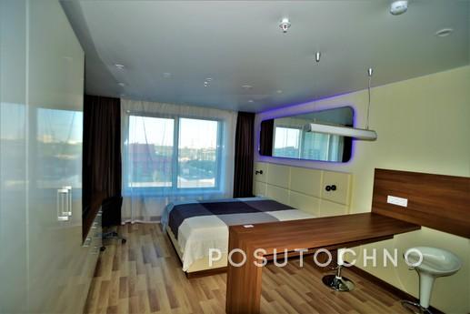 A spacious studio in the Red Whale Tower, Mytishchi - apartment by the day