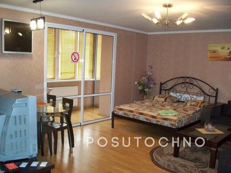 1-room studio suite near Dneproplazy, Cherkasy - apartment by the day