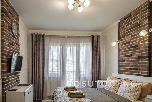 The apartments are located at the entrance to Skhidnytsia, 2