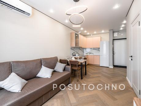 Stylish one-room apartment, Krasnogorsk - apartment by the day
