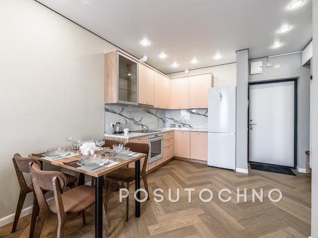Stylish one-room apartment, Krasnogorsk - apartment by the day