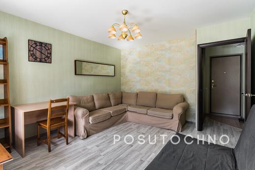 1-kk apartment with excellent renovation, Moscow - apartment by the day