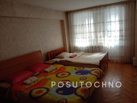 We offer 1k and 2k apartment in the center of Leningradskaya
