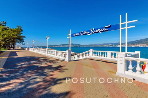 Deluxe beachfront apartment with bass, Gelendzhik - apartment by the day
