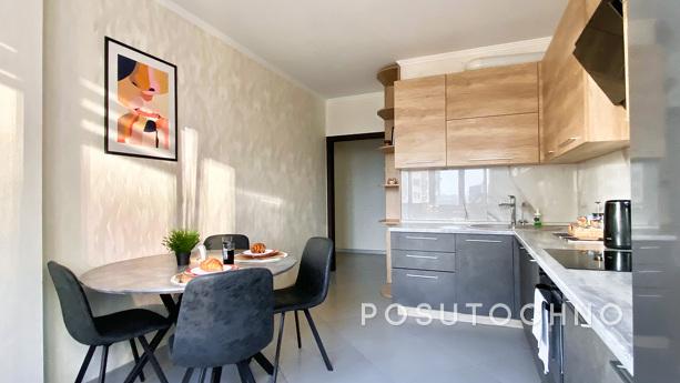 Stylish and quiet apartment residential, Brovary - apartment by the day