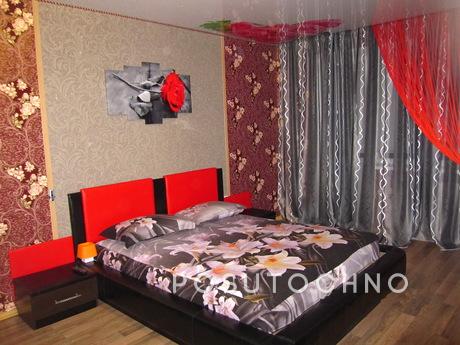 Rent 1-room apartment daily, hourly, weekly. Center of Krivo