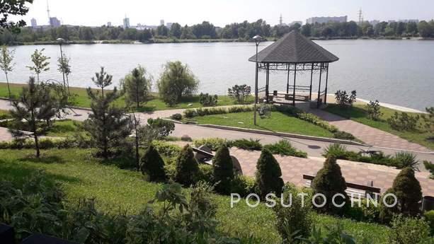 1k sq. By the lake in ZhKOBolon Sky metr, Kyiv - apartment by the day