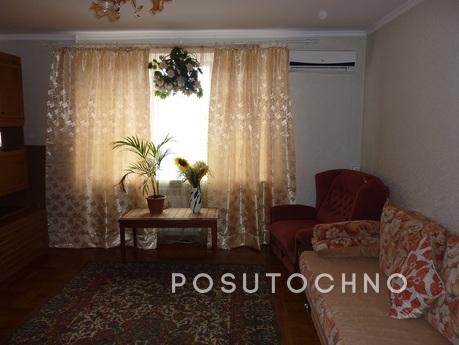 The apartment is located in a park recreation area Luzanovka