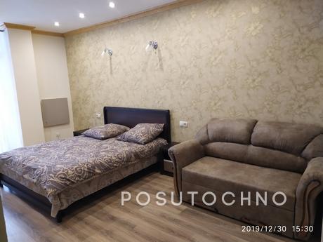 Center 300m. To the pump room 1 bedroom, Truskavets - apartment by the day