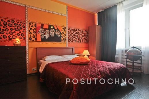 The apartment is located in the historical center of Moscow,