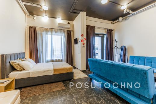 Studio with own entrance on the 1st floo, Москва - квартира подобово