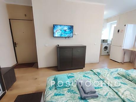 1k bus station, Demiivska, Yahidna, Kyiv - apartment by the day