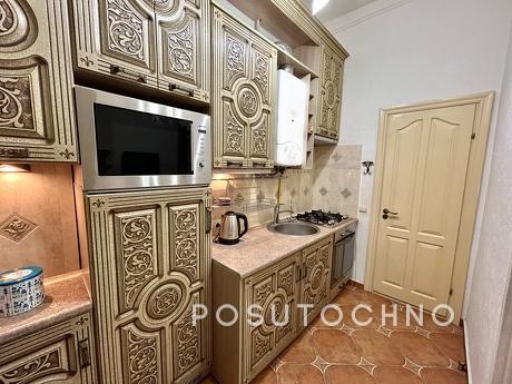 I am renting a courtyard apartment in the center of Lviv. It