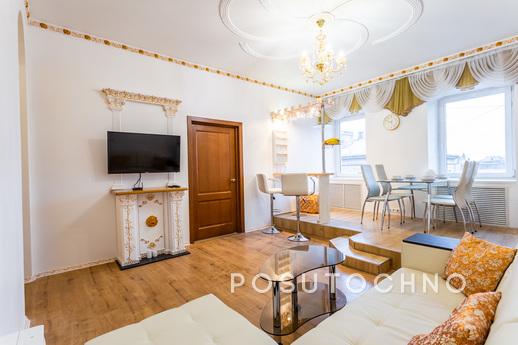 Apartment for rent in the city center. Fresh Author's repair