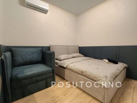New apartment with original design, Dnipro (Dnipropetrovsk) - apartment by the day
