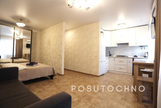 Studio 5 minutes from Bridge City, Dnipro (Dnipropetrovsk) - apartment by the day