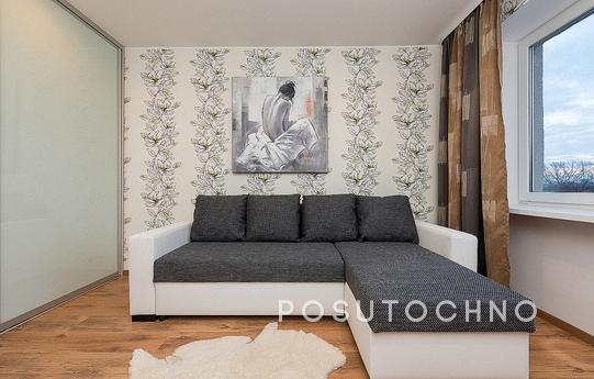 Stylish apartment with a new Euro-repair; stylish, modern fu