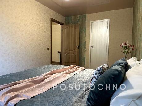 Daily rent 2-room semi-lux Ukrainian, Lahti, Zaporizhzhia - apartment by the day