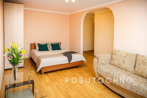 A cozy one-room apartment of the 