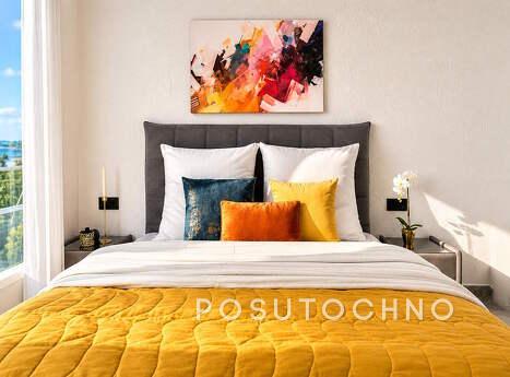 Premium apartments in the Bartolomeo residential complex., Dnipro (Dnipropetrovsk) - apartment by the day