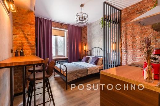 The apartments are located in the historical center of St. P
