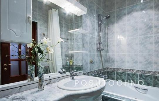 Spacious and bright 3-bedroom. apartment, Moscow - apartment by the day