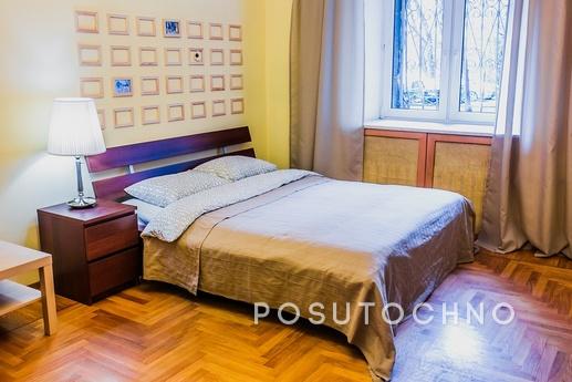 2-room m.Kievskaya 5 min walk, Москва - квартира подобово